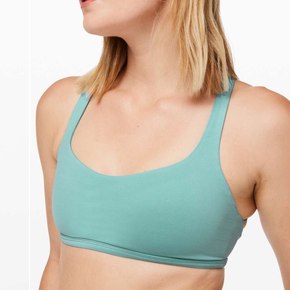 Lululemon Free to Be Teal Bra Sz6 - Picture 3 of 9